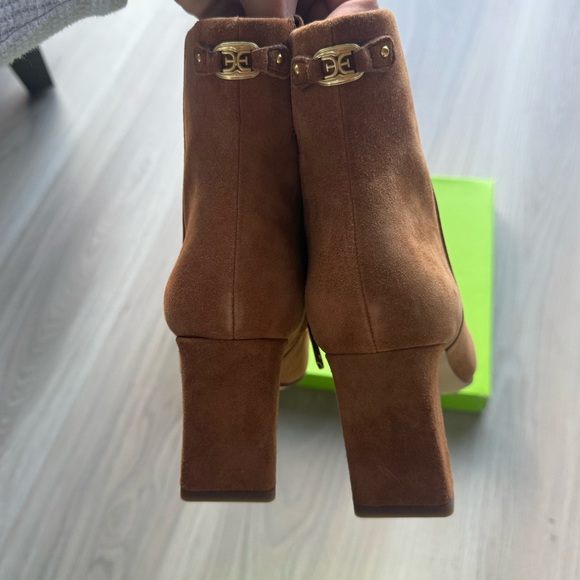 Sam Edelman Brown Suede Booties - Picture 4 of 4